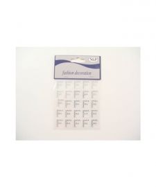 CONF 25 STICKERS DIAMOND LETTERA F