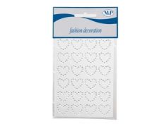 STICKERS CUORI 24 PZ DIAMOND 3mm