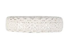 NASTRO ADESIVO IN PIZZO BIANCO MM 15X1.8 MT