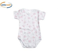 BODY NEONATO MEZZA MANICA COTONE STAMPATO TG 36 MESI