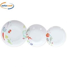 SERVIZIO TAVOLA 18 PIATTI PORCELLANA TOGNANA MADISON ORTO