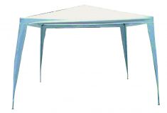GAZEBO "WAN" MT. 3X3 ALTEZZA MT. 2,5 TELO BIANCO