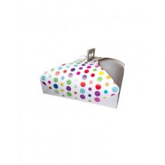 SCATOLA PORTATORTA POIS. MISURE: CM. 40X40