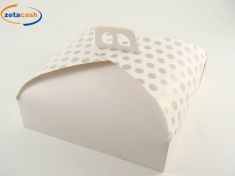 PORTA TORTE POIS 36 X 36 CM