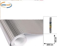 TAPPETINO DA CUCINA ANTIURTO IN ALLUMINIO CM 45x200