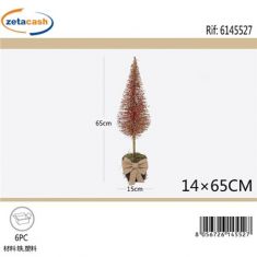 ALBERO DI NATAE DECORATIVO H 65 CM