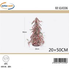ALBERO DI NATALE A CONO CON RAMI