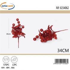 MINIBACCHE CON FOGLIE ROSSE