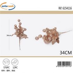 MINIBACCHE CON FOGLIE BRONZO