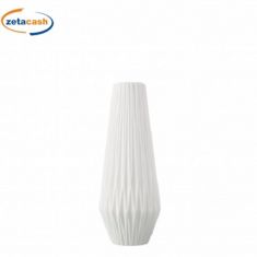 VASO IN CERAMICA DEMETRA BIANCO H 42 CM DIAMETRO 19 CM