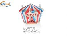 CONF 10 SCATOLINE PICCOLE PARTY CIRCO H 6 CM