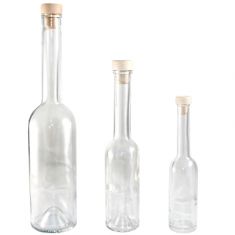 BOTTIGLIA IN VETRO TRASPARENTE OPERA 500 CC