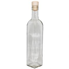 BOTTIGLIA IN VETRO TRASPARENTE 250cc