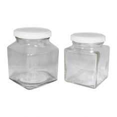 BOCCACCIO QUADRATO LISCIO CON TAPPO NERO 106cc