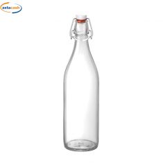 BOTTIGLIA LORY LISCIA IN VETRO CON TAPPO ERMETICO 500 CC