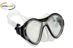 MASCHERA SUBACQUEA ESCAPE CON VETRO TEMPERATO E SILICONE