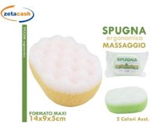 SPUGNA DOCCIA ERGONOMICA MASSAGGIO