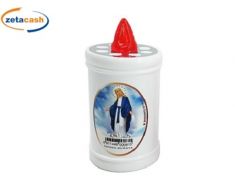 LUMINO IN PLASTICA CON LED ROSSO A BATTERIE COMPRESE