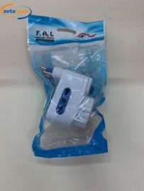 ADATTATORE SALVASPAZIO SCHUKO BIANCO