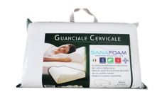 GUANCIALE CERVICALE MEMORY FOAM 66 X 42X 10 CM
