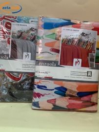 COPPIA LENZUOLA LETTO SINGOLO COTONE