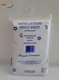 SOTTO LETTINO CON ELASTICO 60 X 130 CM