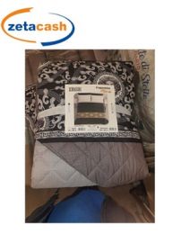 TRAPUNTINO MATRIMNIALE DISEGNO MEDUSA CM 260X260