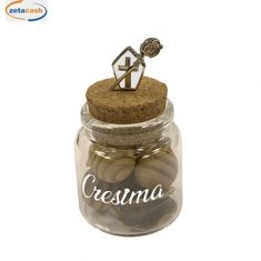 BARATTOLO CRESIMA SCRITTA TAPPO SUGH.APPLICAZIONE SPILLA