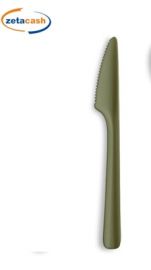 COLTELLI VERDI IN CLPA ALTEZZA 17 CM 25 PEZZI