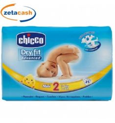 PANNOLINI CHICCO DRY FIT MINI 2 25 PEZZI
