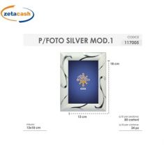 CORNICE PORTAFOTO SILVER 13X18 CM