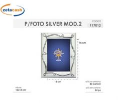 CORNICE PORTAFOTO SILVER MOD2 13X18 LINEA FELICIA
