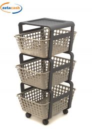 CARRELLO MODULA TORTORA CM 42X29XH 75