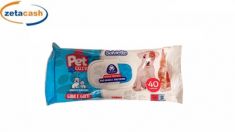 SALVIETTE PETS CON POP UP 40 PEZZI