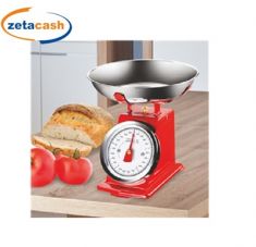 BILANCIA DA CUCINA ATRAS ROSSA ANALOGICA 5KG
