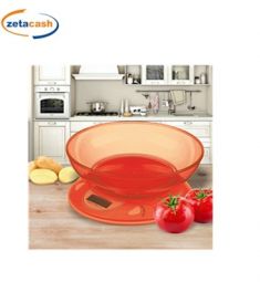 BILANCIA TOKYO DIGITALE IN PLASTICA ARANCIO MAX 5 KG