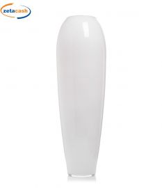 VASO ALTO BIANCO LUCIDO H 70 CM