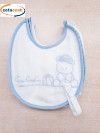 BAVETTA CON RICAMO ORSETTO CON PALLA