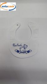 BAVETTA CON RICAMO ORSETTI CM 15X17