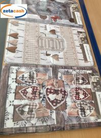 TAPPETI BAGNO TRIS 3 D SHABBY