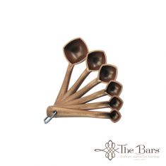 CUCCHIAINI MISURATORI 6 PEZZI RAME