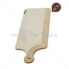 TAGLIERE GRANDE IN LEGNO NATURALE WAVE