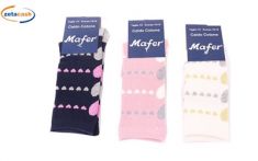 CALZINI NEONATA IN COTONE CALDO COLORI ASSORTITI