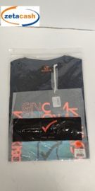 T SHIRT UOMO MEZZA MANICA GIVOVA CON STAMPA AZZURRA