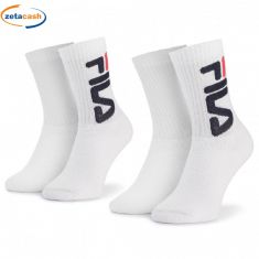 CALZA LUNGA TENNIS FILA BIANCO 2 PAIA