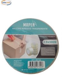 NASTRO ADESIVO TRASPARENTE 4.5CMX300MT