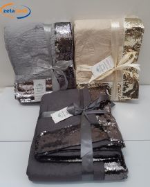 TRAPUNTINO CON PAILETTES MATRIMONIALE