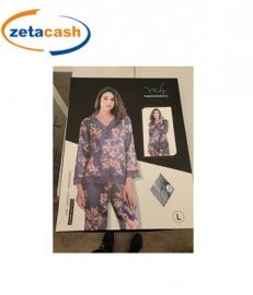 PIGIAMA DONNA IN RASO A MANICA LUNGA