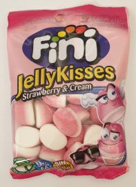 CARAMELLE GOMMOSE FRAGOLA E CREMA ZUCCHERATA 100 GRAMMI