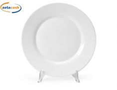 PIATTO TOLEDO 6 PEZZI IN VETRO OPALE BIANCO